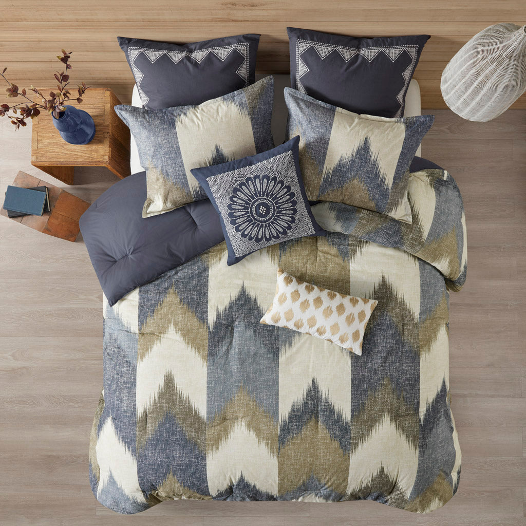 INK+IVY 3 Piece Comforter Mini Set