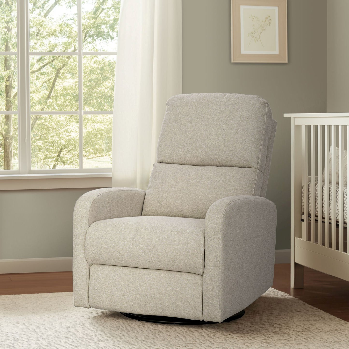 Dakota Power Recliner 3-in-1 with Swivel, Glider, USB Ports