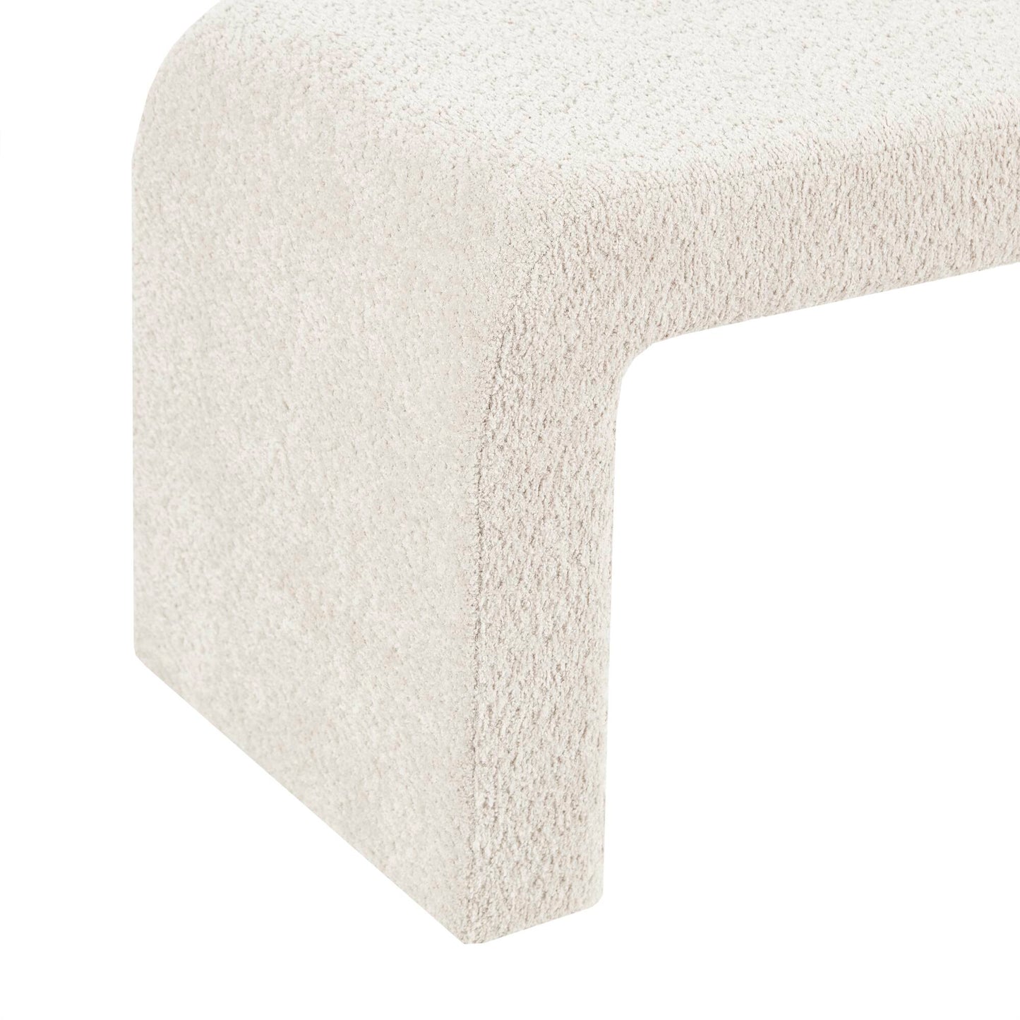 INK+IVY Boucle Waterfall Bench