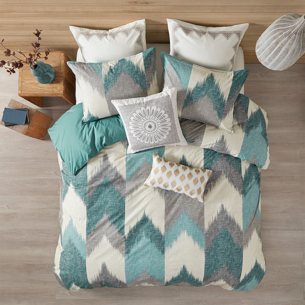 INK+IVY 3 Piece Duvet Cover Mini Set