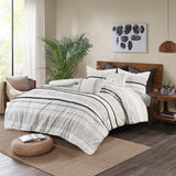 Nea Cotton Printed Comforter Set with Trims