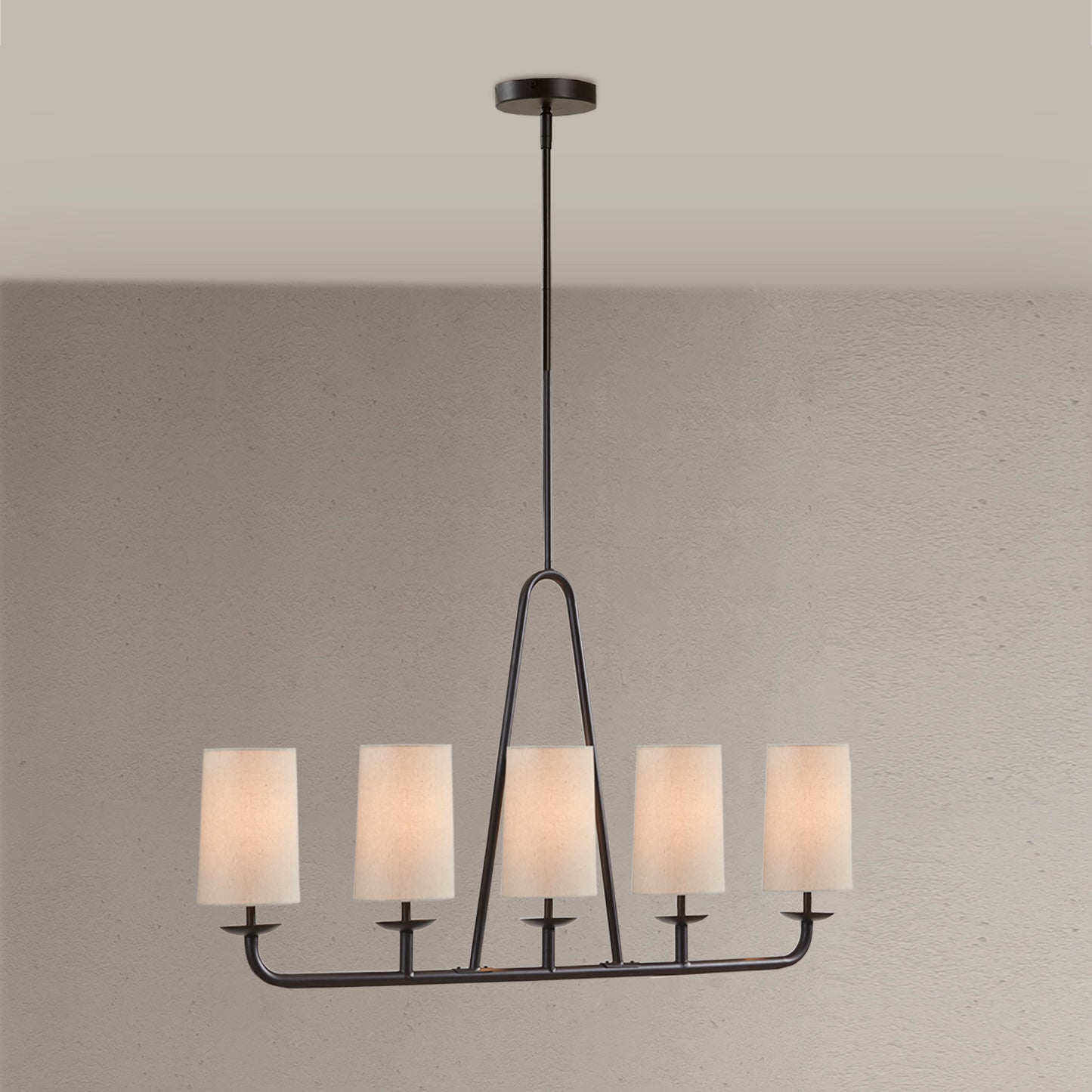 INK+IVY 5-Light Linear Chandelier