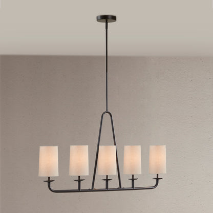 INK+IVY 5-Light Linear Chandelier