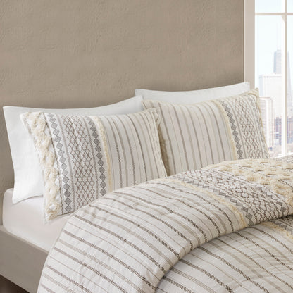 INK+IVY Cotton 3 Piece Coverlet Set