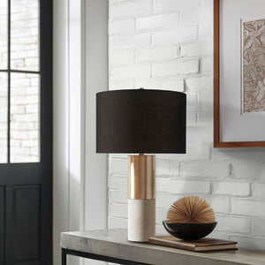 Fulton Fulton Metal and Concrete Table Lamp