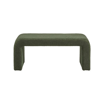 INK+IVY Boucle Waterfall Bench