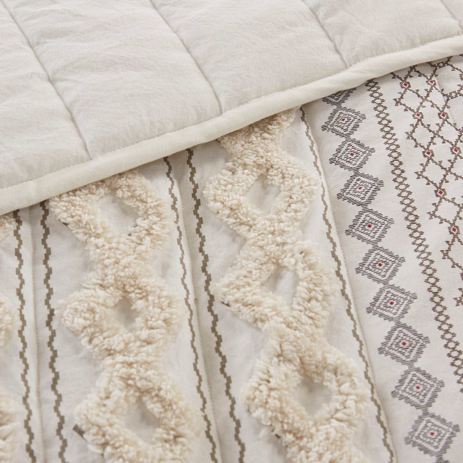 INK+IVY Cotton 3 Piece Coverlet Set