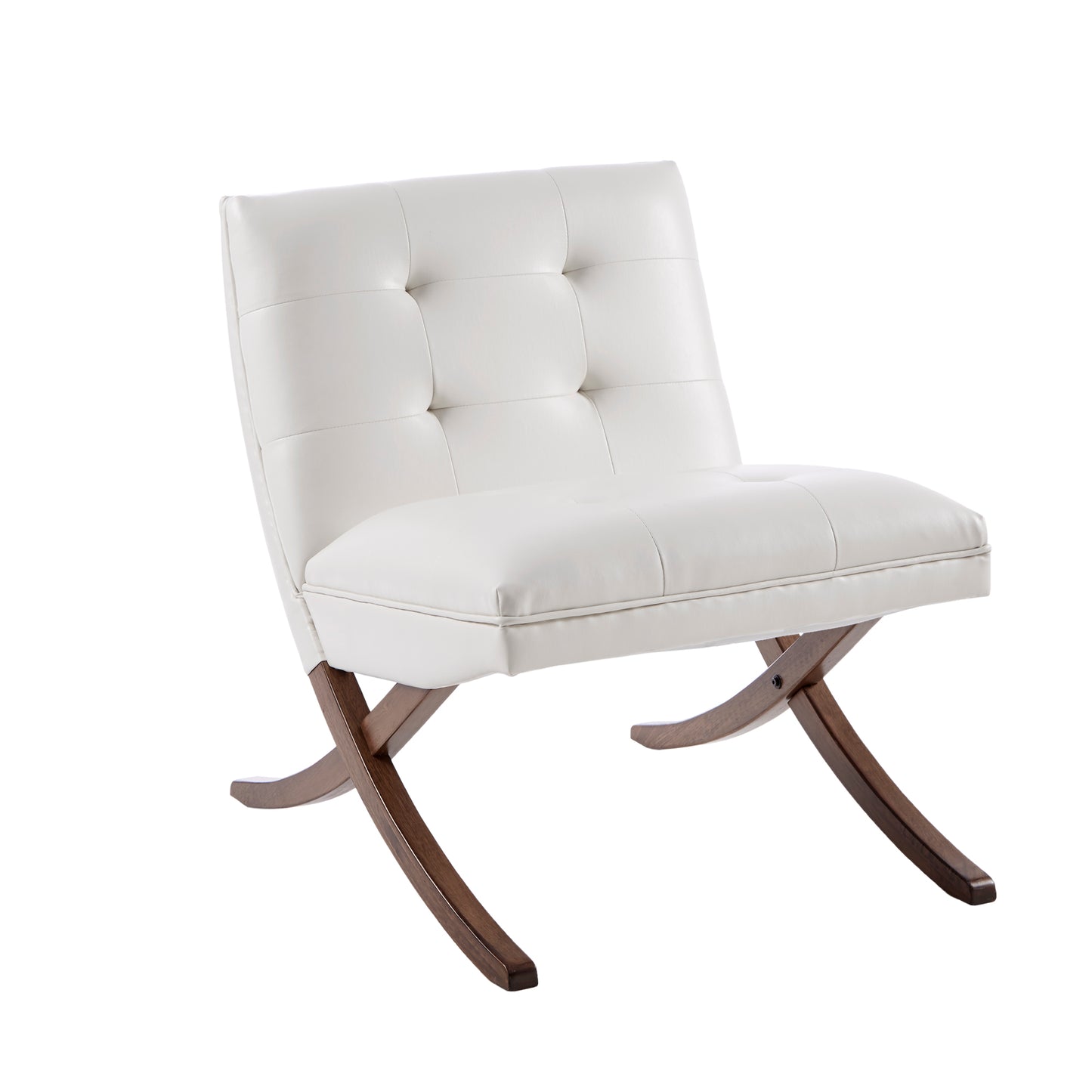 INK+IVY Tufted Back Armless Accent Chair