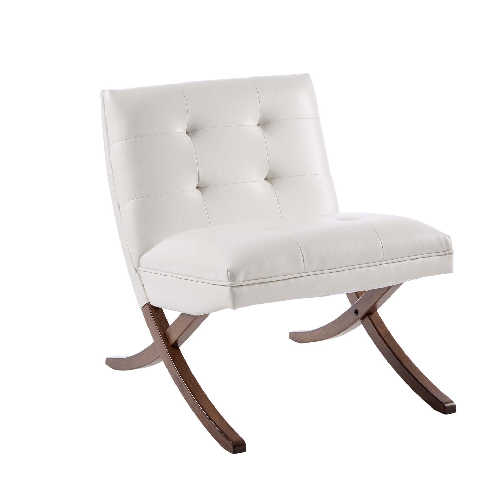 INK+IVY Tufted Back Armless Accent Chair