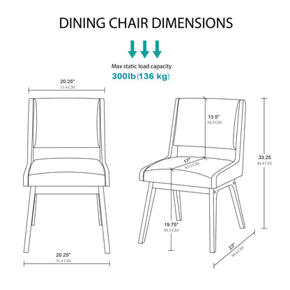 Boomerang Dining Chair (Pack of 2)