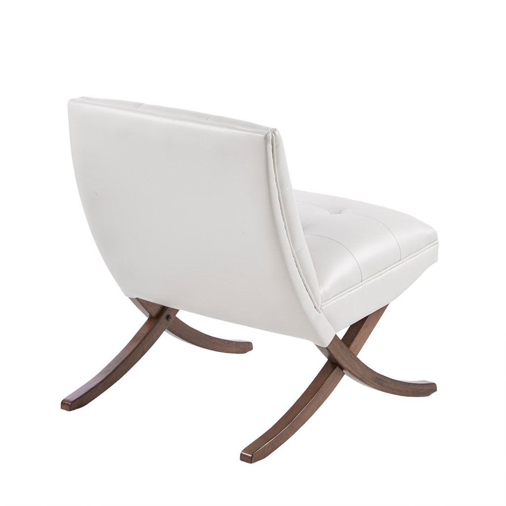 Wynn Tufted Back Armless Accent Chair
