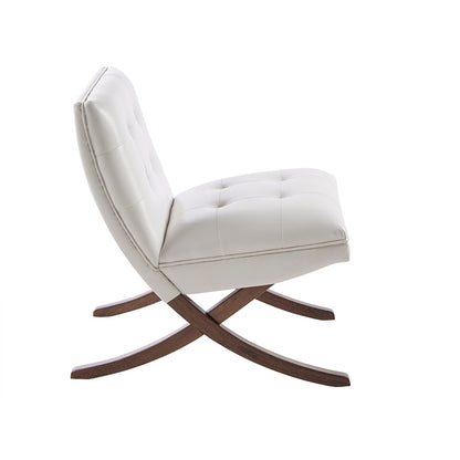 Wynn Tufted Back Armless Accent Chair