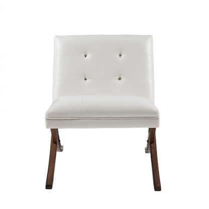 Wynn Tufted Back Armless Accent Chair