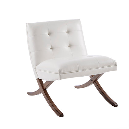 Wynn Tufted Back Armless Accent Chair