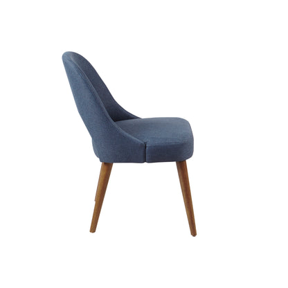 Nola Upholstered Dining Side Chairs with Cutout Back design (Set of 2)