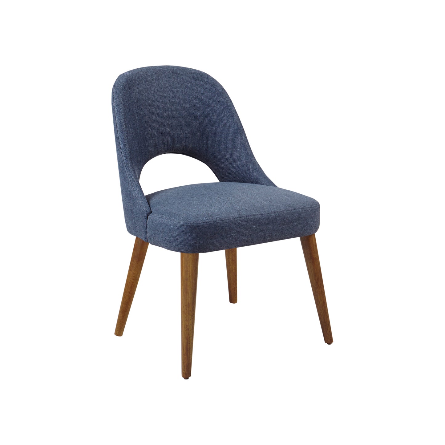 Nola Upholstered Dining Side Chairs with Cutout Back design (Set of 2)