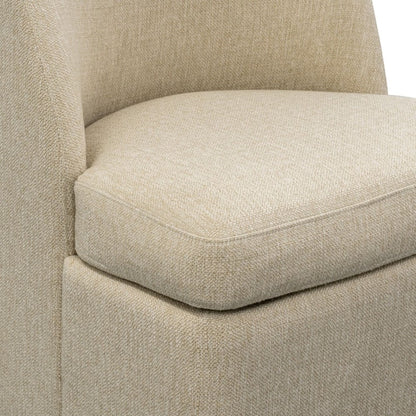 Lyra Dining Chair with castors