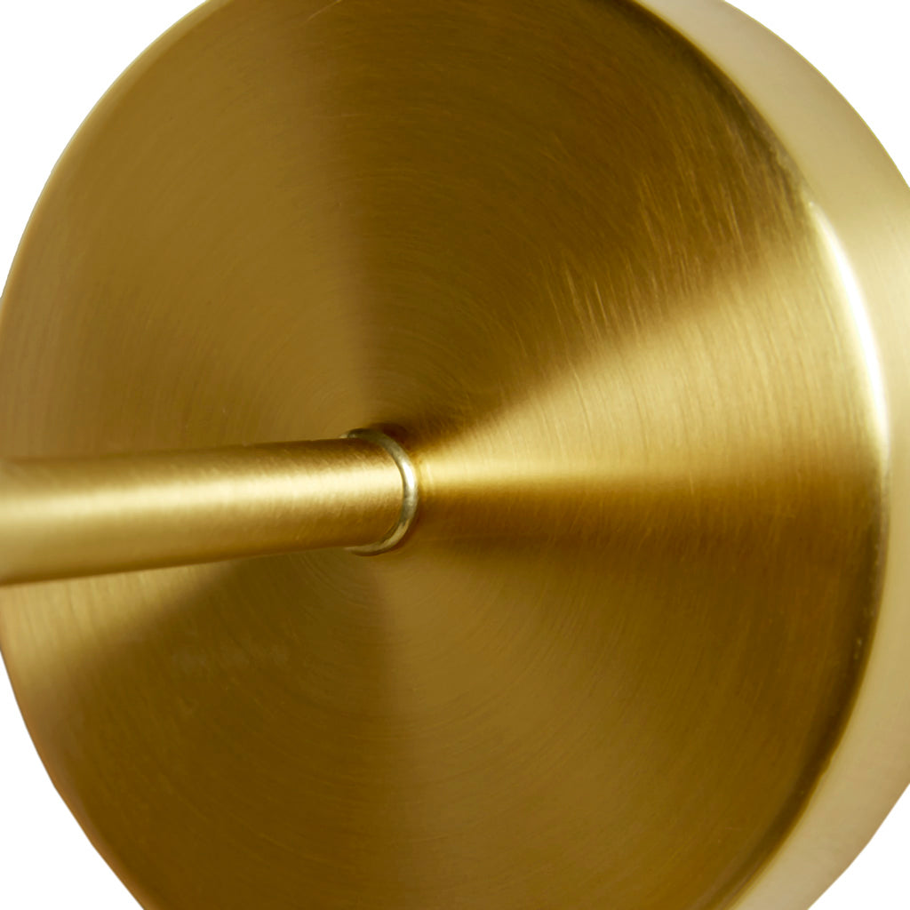 Luminex White Ceramic Wall Sconce with Adjustable Swing Arm