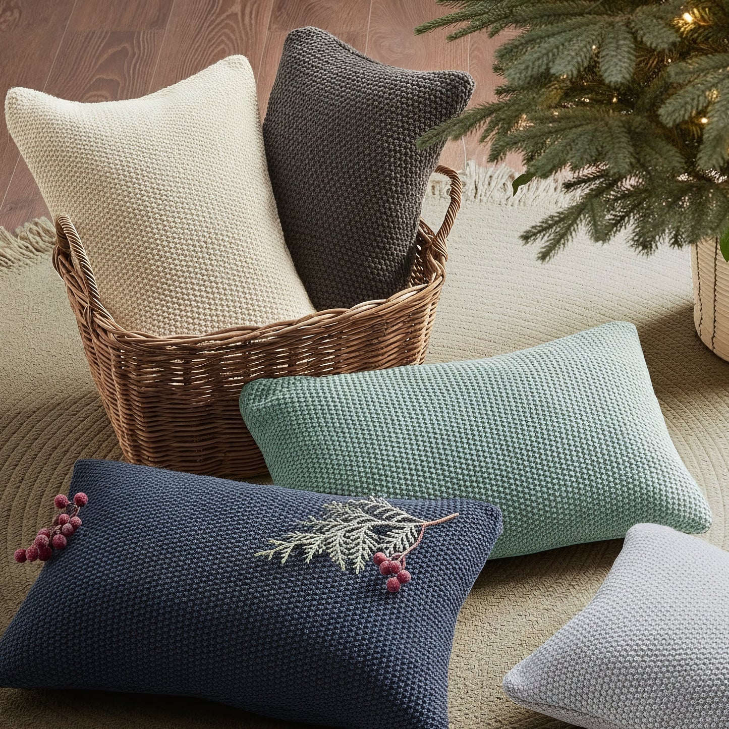 🎁 Bree Knit Oblong Pillow Cover (100% off)