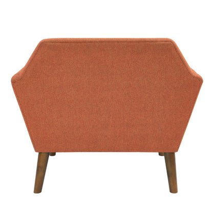 Newport Wide Mid-Century Modern Lounge Chair