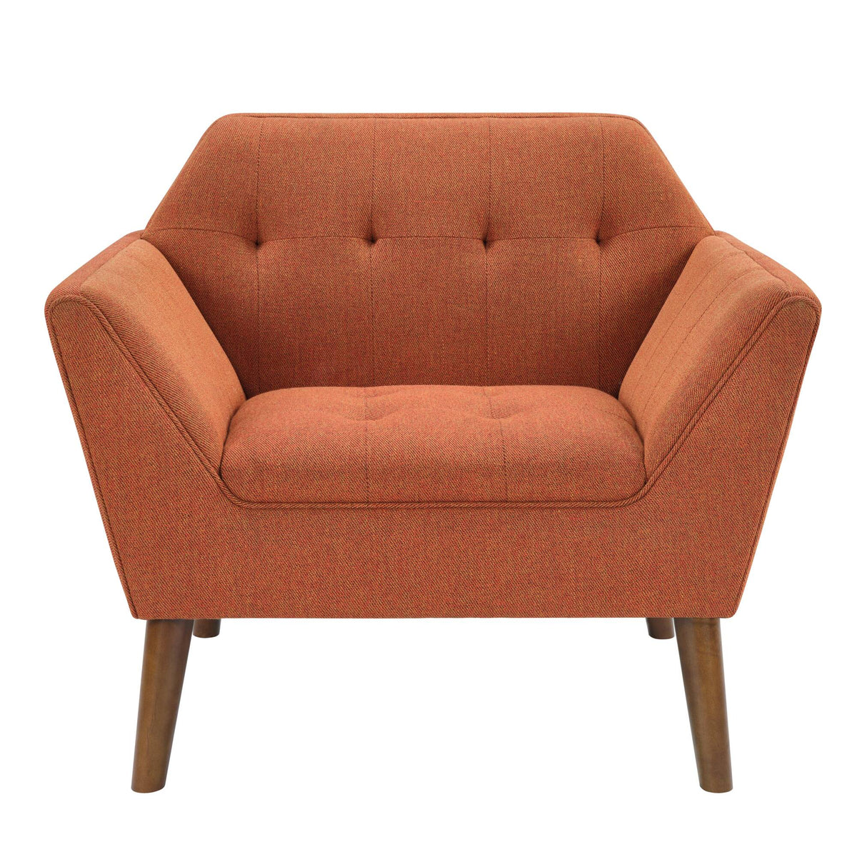 Newport Wide Mid-Century Modern Lounge Chair