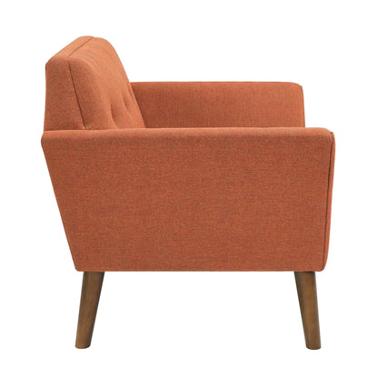 Newport Wide Mid-Century Modern Lounge Chair