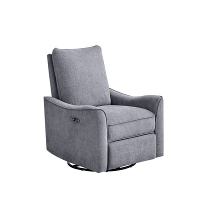 Cameron Power Recliner 3-in-1 with Swivel, Glider, Charging Station