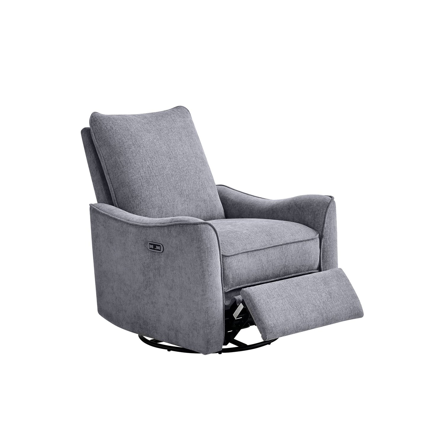 Cameron Power Recliner 3-in-1 with Swivel, Glider, Charging Station