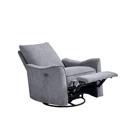 Cameron Power Recliner 3-in-1 with Swivel, Glider, Charging Station