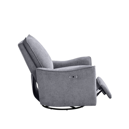 Cameron Power Recliner 3-in-1 with Swivel, Glider, Charging Station