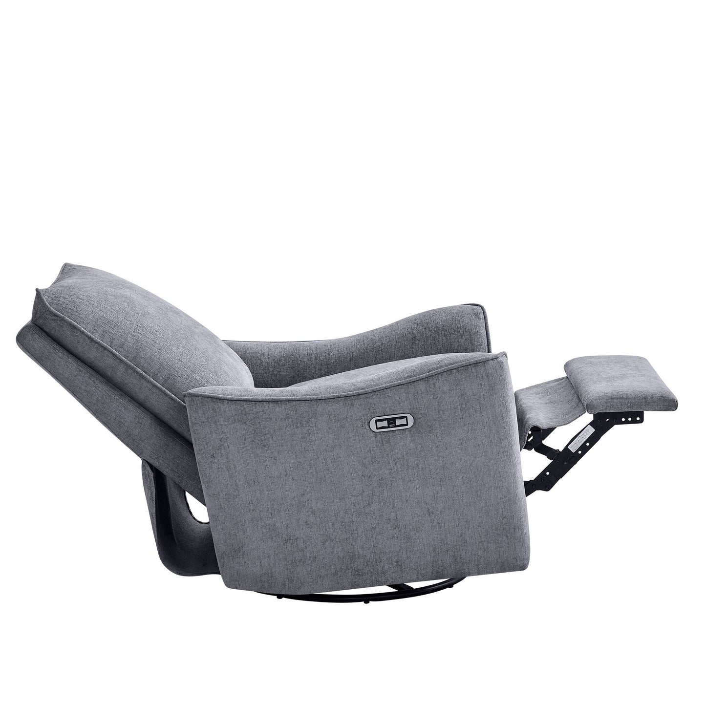 Cameron Power Recliner 3-in-1 with Swivel, Glider, Charging Station