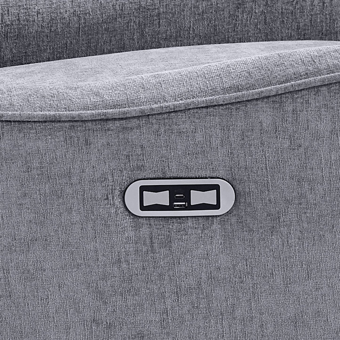 Cameron Power Recliner 3-in-1 with Swivel, Glider, Charging Station