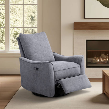 Cameron Power Recliner 3-in-1 with Swivel, Glider, Charging Station