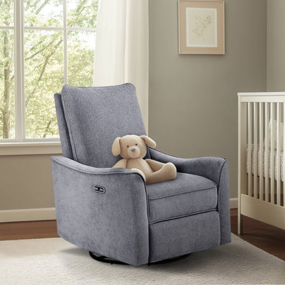 Cameron Power Recliner 3-in-1 with Swivel, Glider, Charging Station