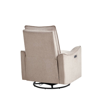 Cameron Power Recliner 3-in-1 with Swivel, Glider, Charging Station