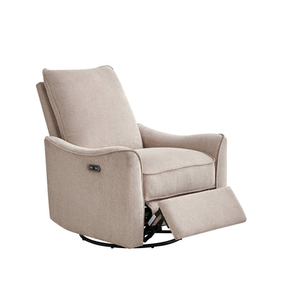 Cameron Power Recliner 3-in-1 with Swivel, Glider, Charging Station