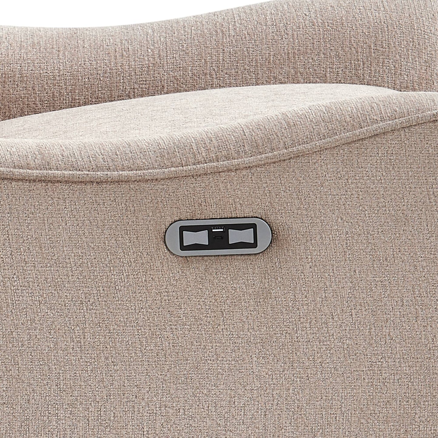Cameron Power Recliner 3-in-1 with Swivel, Glider, Charging Station