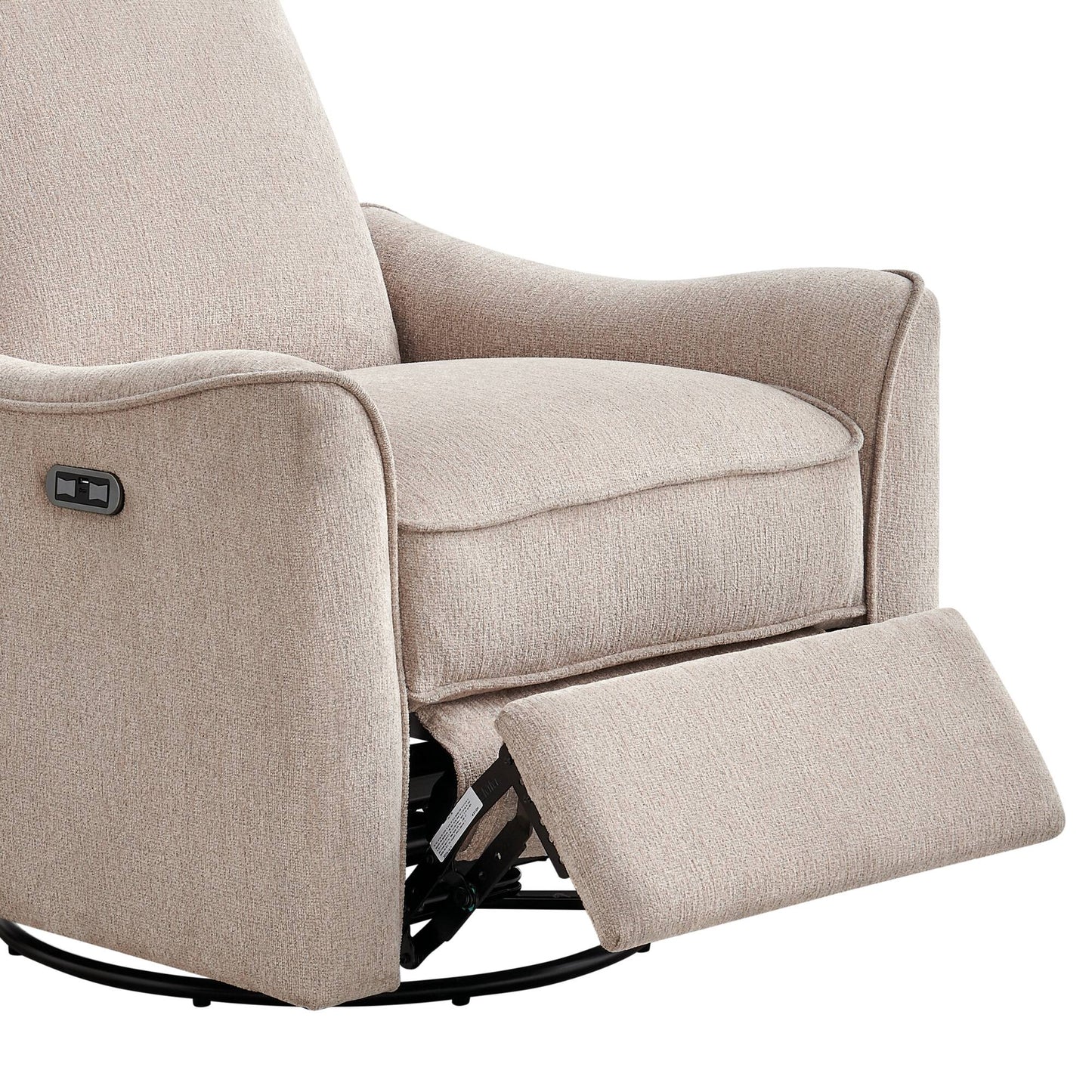 Cameron Power Recliner 3-in-1 with Swivel, Glider, Charging Station