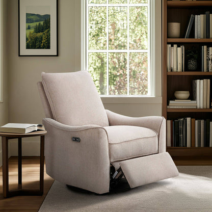 Cameron Power Recliner 3-in-1 with Swivel, Glider, Charging Station