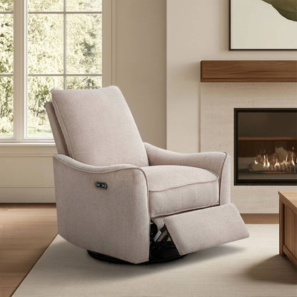 Cameron Power Recliner 3-in-1 with Swivel, Glider, Charging Station