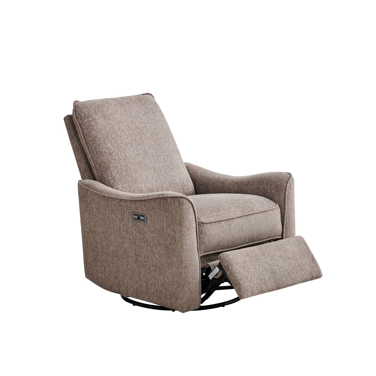 Cameron Power Recliner 3-in-1 with Swivel, Glider, Charging Station