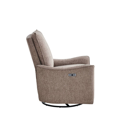 Cameron Power Recliner 3-in-1 with Swivel, Glider, Charging Station