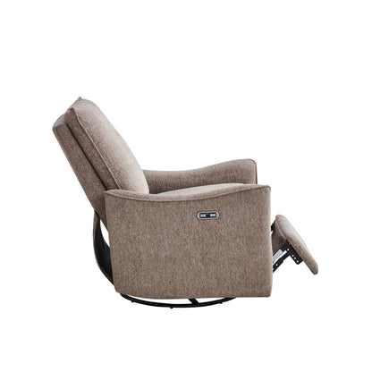 Cameron Power Recliner 3-in-1 with Swivel, Glider, Charging Station
