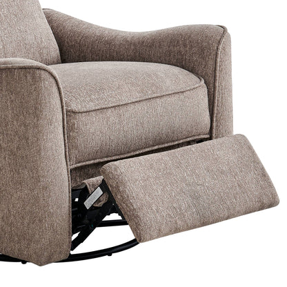 Cameron Power Recliner 3-in-1 with Swivel, Glider, Charging Station