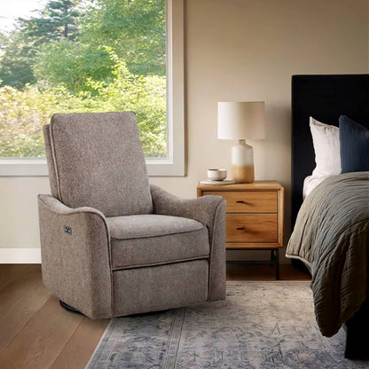 Cameron Power Recliner 3-in-1 with Swivel, Glider, Charging Station