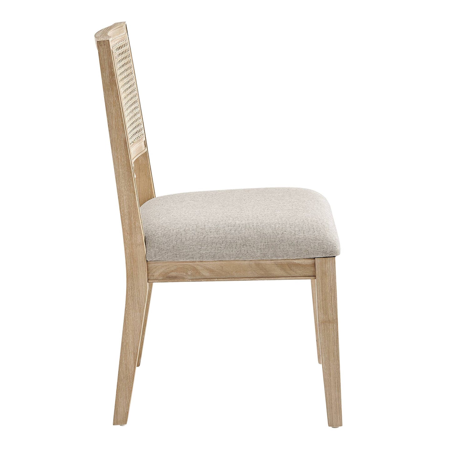 Kelly Rattan & Wood Dining Chair (Pack of 2)