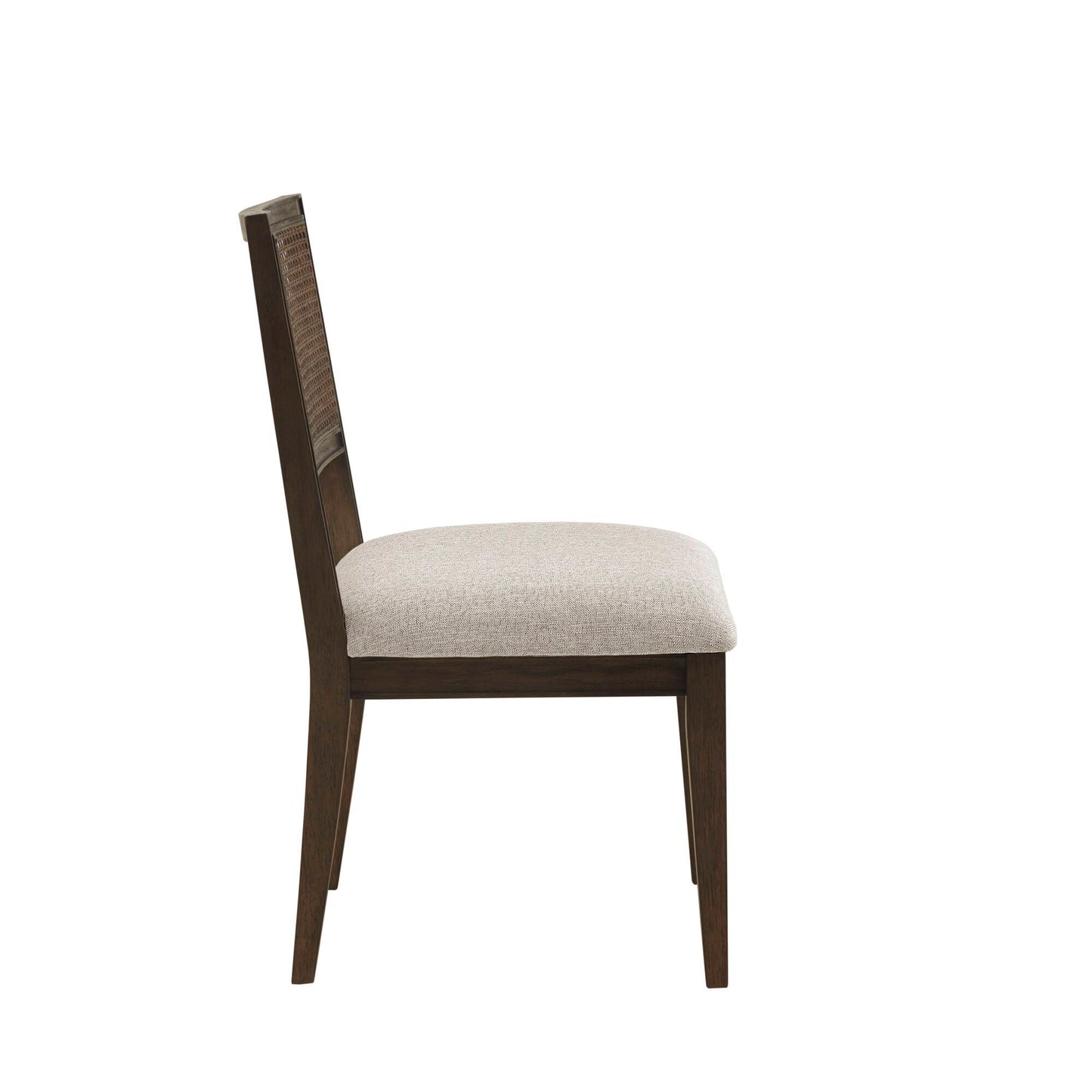 Kelly Rattan & Wood Dining Chair (Pack of 2)