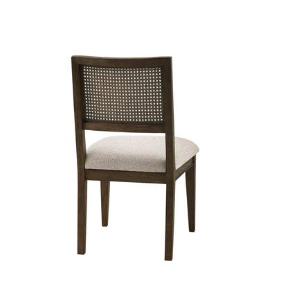 Kelly Rattan & Wood Dining Chair (Pack of 2)