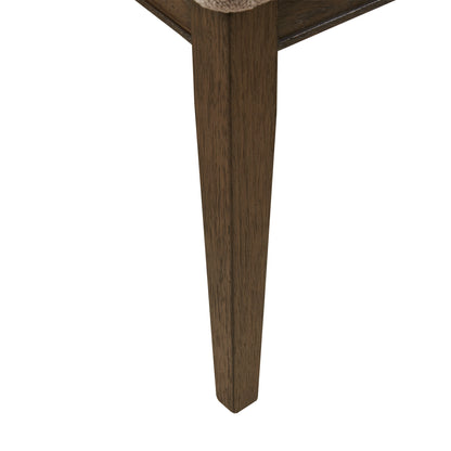Kelly Rattan & Wood Dining Chair (Pack of 2)