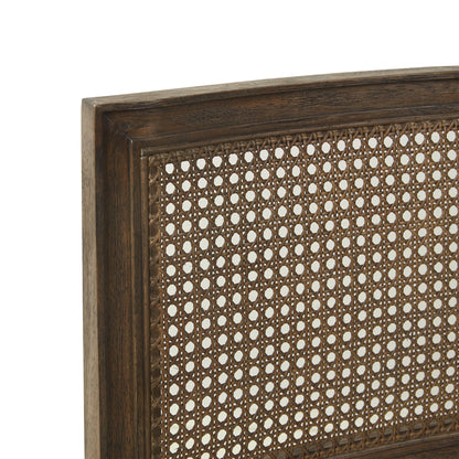 Kelly Rattan & Wood Dining Chair (Pack of 2)